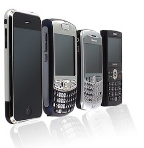 smartphones front